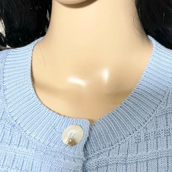 Sz S women Knit Cardigan Sweaters Casual Long Sleeve  sweater button down - Picture 7 of 15